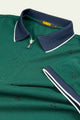 Turbo Mesmirizing Classic Men's Polo Shirt In Dark Green