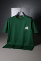 Men's "Lucky Horn" Typography Round Neck Tee