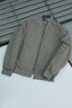 Light Texture Imported Light Weight Jacket In Dark Grey