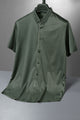 Men's Various Textured Silk Casual Shirt