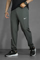 Nke Form Standard Elastic Dry-Fit Trouser In Dark Grey