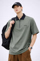 Turbo Dubilo Zipper Imp Silk Polo Shirt