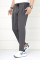 Turbo Fit Premium Micro Sportswear Trouser In Dark Grey
