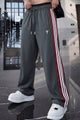 Turbo Hypemode Side Striped Men's Trouser In Dark Grey