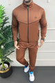 Turbo Athletic Runner Panelled Zipper Tracksuit