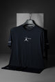 Jrdn Air Fit Edge Imp Dry-Fit Tee In Dark Navy