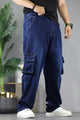 Denim Men's Multipockets Baggy Jeans