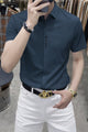 Turbo Seamless Smooth Silk Casual Shirt