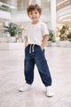 Turbo Cargo Jogger Denim Jeans For Boys