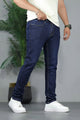 Buy Turbo Relaxed Skin Fit Denim Jeans In Dark Navy