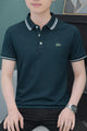 Lcste Casual Vogue Men's Polo Shirt In Dark Zink