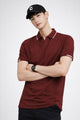 Turbo Waffle Knit Texture Men's Polo T-Shirt