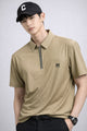 Turbo Needle Concept Imp Silk Polo T-Shirt In Dark Skin