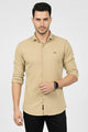 Turbo Organic MonoChromatic Long Sleeve Cotton Casual Shirt