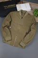 Regular Fit Club Imported Light Weight Jacket In Dark Skin