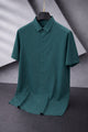 Turbo Regular Fit Seamless Silk Casual Shirt In Dark Zink