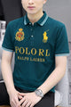 Rph Lren Polo Crown Classic Men's Polo Shirt In Dark Zink