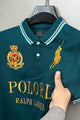 Rph Lren Polo Crown Classic Men's Polo Shirt In Dark Zink