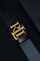 RaPH Luren Metal Alloy Automatic Buckle Branded Belt