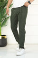 Turbo Micron Swift-Line Panel Trouser In Olive Green