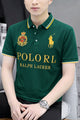 Rph Lren Polo Crown Classic Men's Polo Shirt In Green