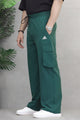 Adds Safari Style Drawcord Loose Bottom Trouser