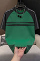 Men's 3 Strips Round Neck Tee
