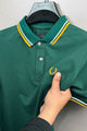 Frd Prry Twin Tipped Men's Polo Shirt In Green