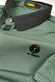 Turbo Vintage Crisp Textured Men's Polo Shirt In Green
