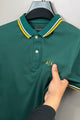 Armni Excnge Bold Heritage Men's Polo Shirt In Green