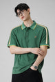 Turbo Emerald Edge Men's Polo Shirt In Dark Green