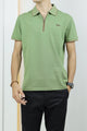 Turbo Studiofit Detailed Zip Collar Men's Polo Shirt