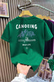 Mens Elevated Style Graphic Tee In Green