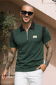 Turbo Performance Cut Men's Polo Shirt In Dark Green