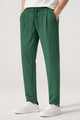 Turbo ProForm Waffle Texture Slim Fit Trouser In Green