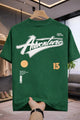 Mens Street Adventure Graphic Tee In Green