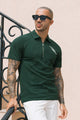 Turbo Sport Passion Men's Polo Shirt In Dark Green
