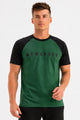 Gym Shrk MultiColor Men's Tee In Green