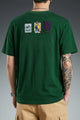 Turbo Urban Grind Round Neck Tee In Green