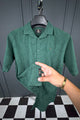 Turbo Artistic Touch Comfort Casual Shirt In Green