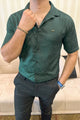 Turbo Designer Motif Floral Casual Shirt