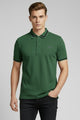 Turbo Polo Pro Grade Tipped Men's Polo Shirt In Green