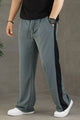 Turbo Jaxcion Striped Men's Trouser In Grey