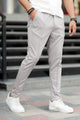 Turbo Fashion Smart Slim Fit Trouser In Grey