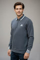 Adds Arm Rib Stripes Imported Men's Sweatshirt