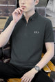 GP Zip Style Collared Men's Polo Shirt