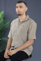 Turbo Snitch Striped Casual Shirt In Grey