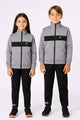 Turbo TrainFit Panel Unisex Younger Kids Tracksuit In Light Grey