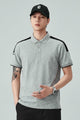 Turbo Precision Wear Polo T-Shirt In Stone Grey