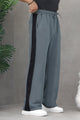 Turbo Jaxcion Striped Men's Trouser In Grey